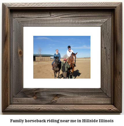 family horseback riding near me in Hillside, Illinois